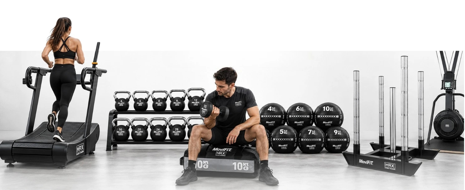 Línea completa de equipos MoviFit HRX