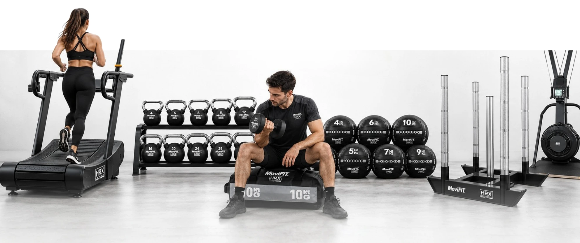Línea completa de equipos MoviFit HRX