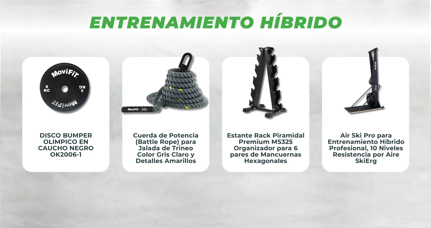 Entrenamiento Híbrido - línea de productos MoviFit HRX