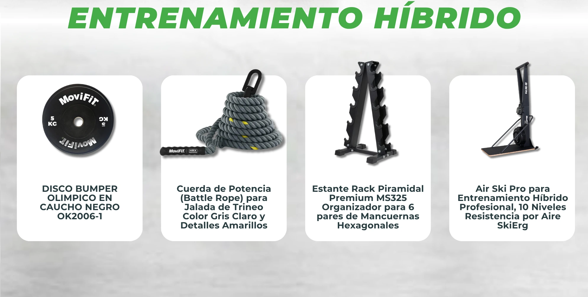 Entrenamiento Híbrido - línea de productos MoviFit HRX