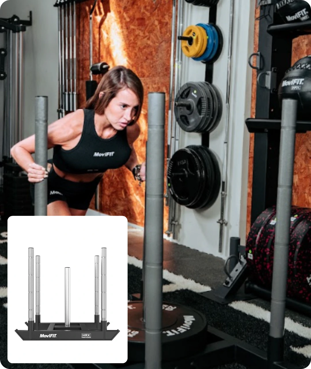Power Sled Trineo de arrastre, 150 kg